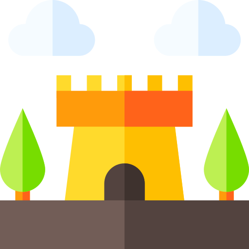 schloss Basic Straight Flat icon