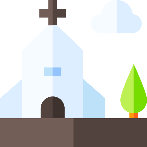 Church Basic Straight Flat icon