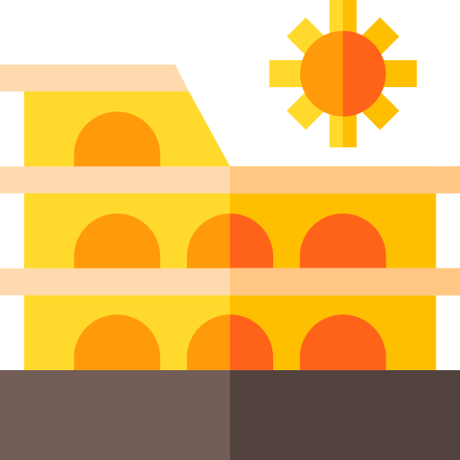 コロッセオ Basic Straight Flat icon