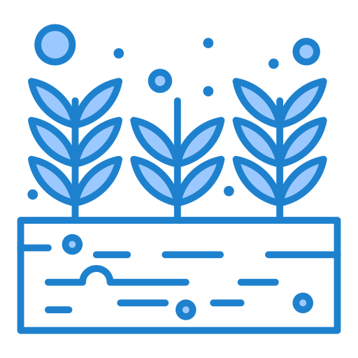 wachsende pflanze Generic Blue icon