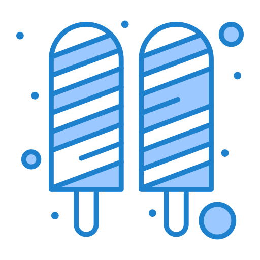 bastoncino di gelato Generic Blue icona