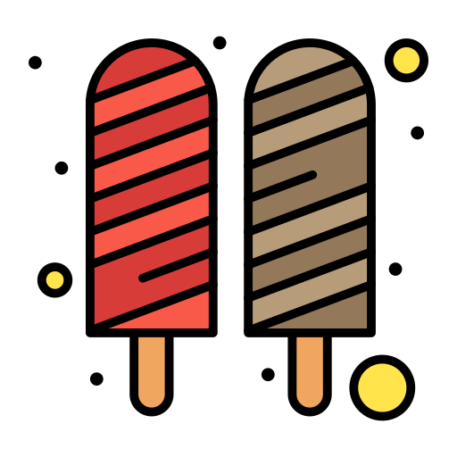 Палочка для мороженого Flatart Icons Lineal Color иконка