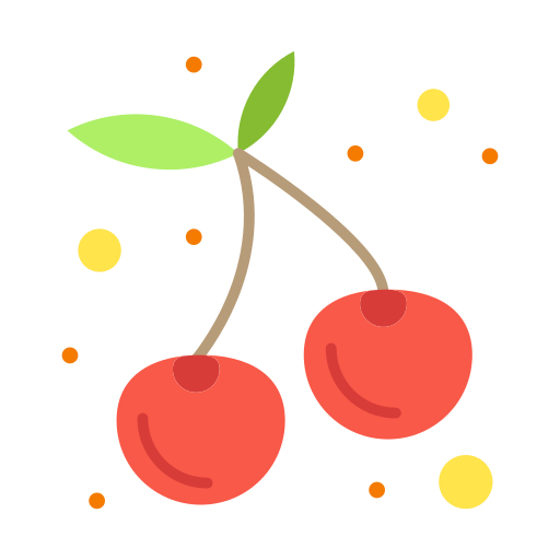 pomidor wiśniowy Flatart Icons Flat ikona