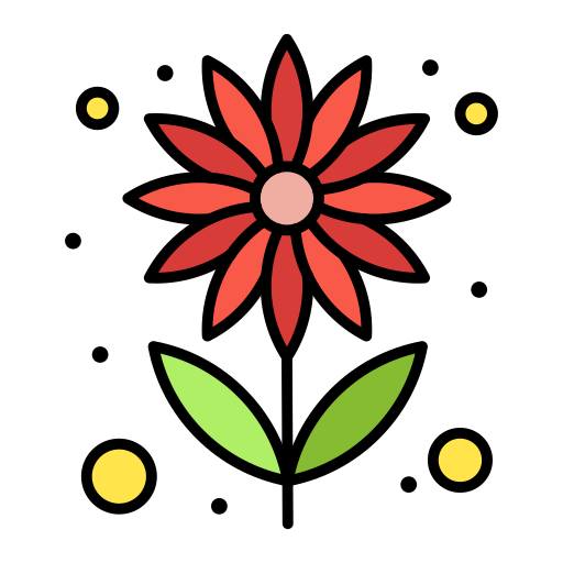 꽃 Flatart Icons Lineal Color icon