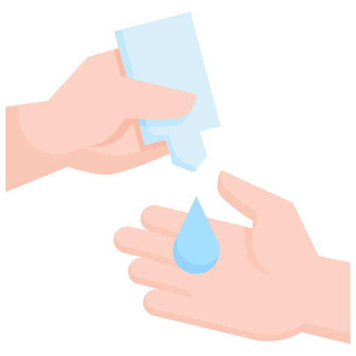 líquido de limpieza Kosonicon Flat icono