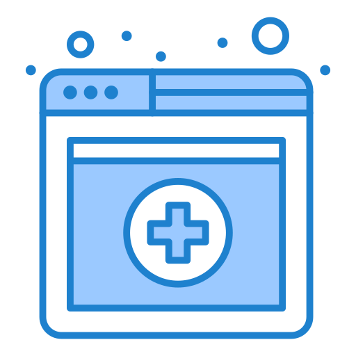Healthcare and medical Generic Blue icon