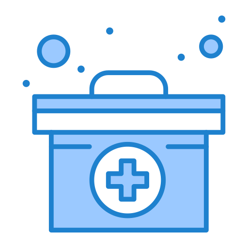 의료용 상자 Generic Blue icon