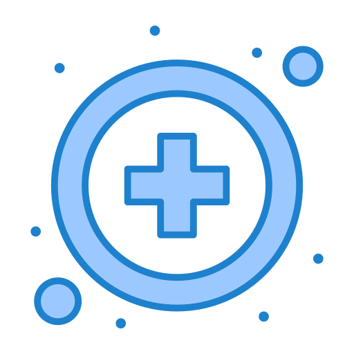 Medical sign Generic Blue icon