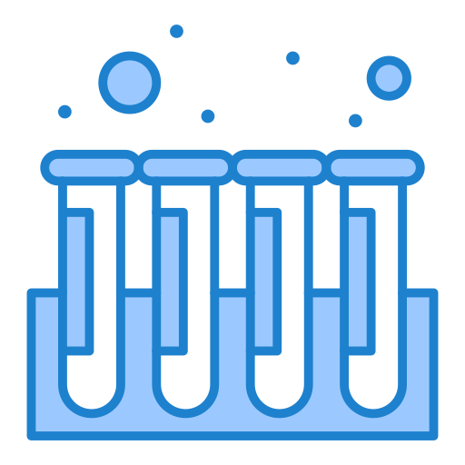 Test tubes Generic Blue icon