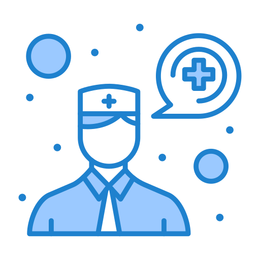 doctor en medicina Generic Blue icono