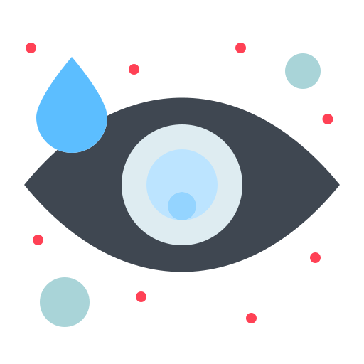 oog Flatart Icons Flat icoon