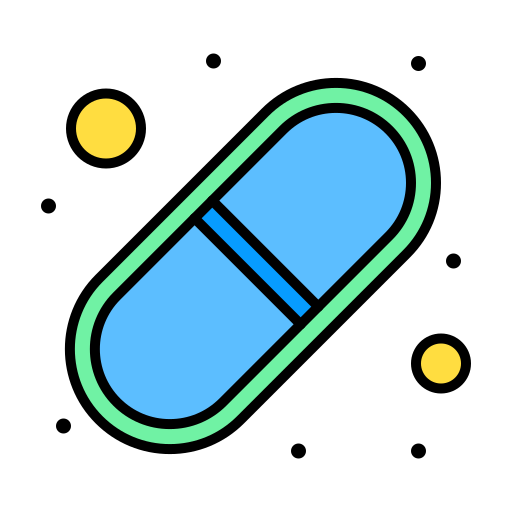 Лекарства Flatart Icons Lineal Color иконка