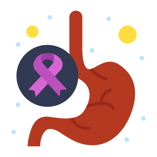 Stomach cancer Flatart Icons Flat icon
