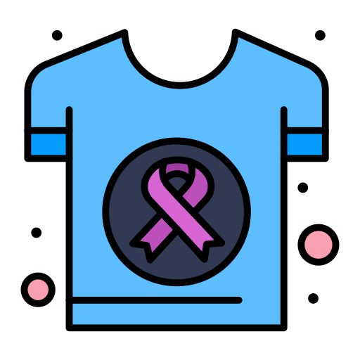 shirt Flatart Icons Lineal Color icoon