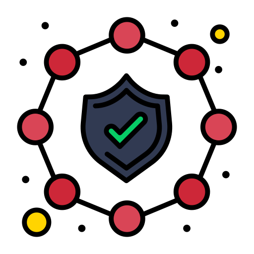 Security Flatart Icons Lineal Color icon