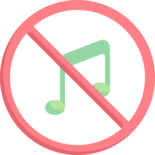 No music Special Flat icon