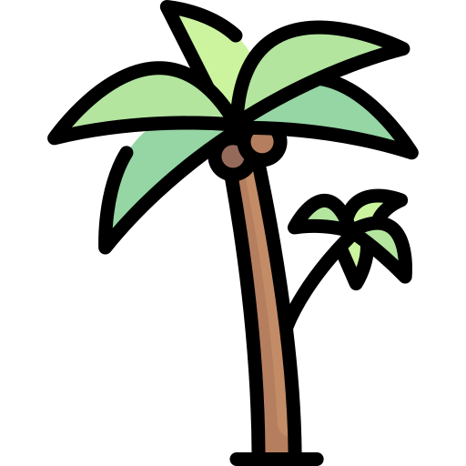palma Special Lineal color icono
