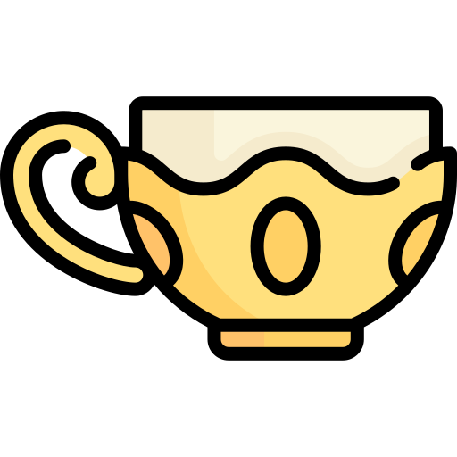 taza para té Special Lineal color icono