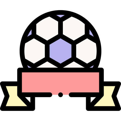 축구 Detailed Rounded Lineal color icon