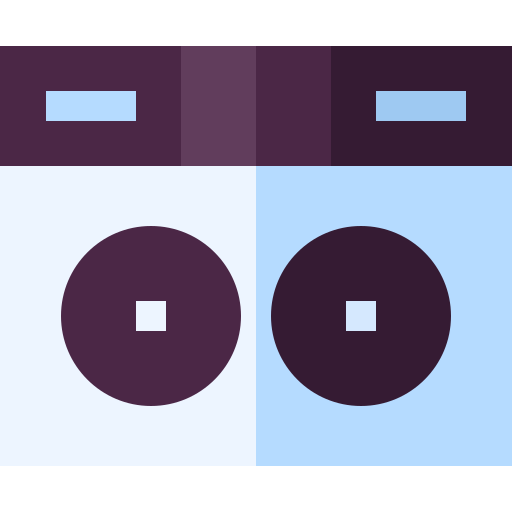 djミキサー Basic Straight Flat icon