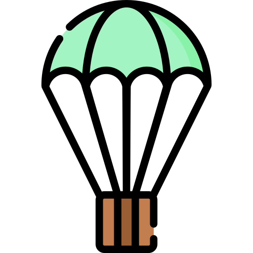 Parachute Special Lineal color icon