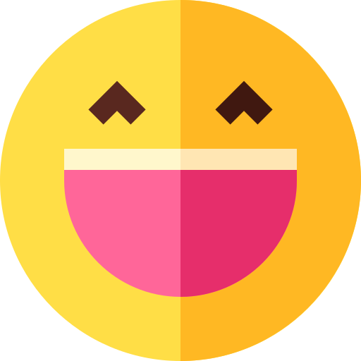Smile Basic Straight Flat icon