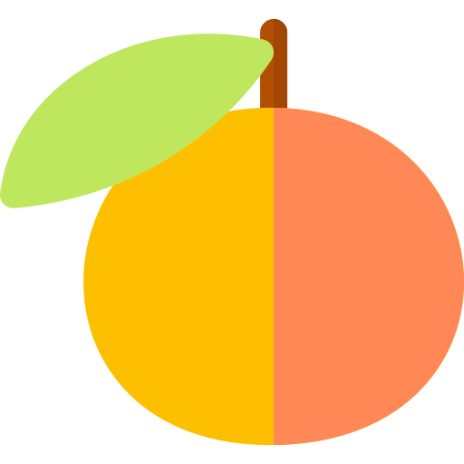 mandarino Basic Rounded Flat icona