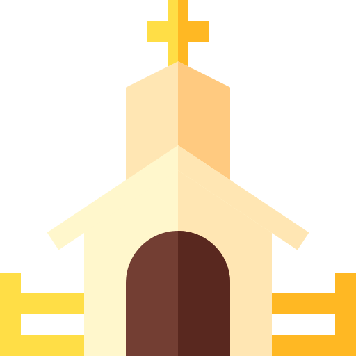 kirche Basic Straight Flat icon