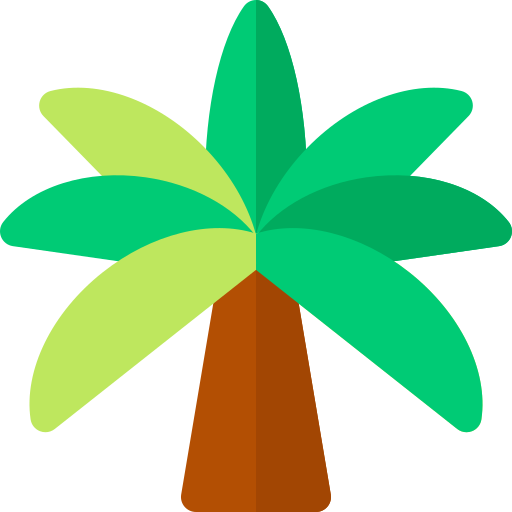 palma Basic Rounded Flat ikona