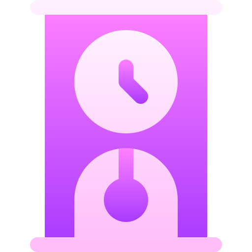 벽 시계 Basic Gradient Gradient icon