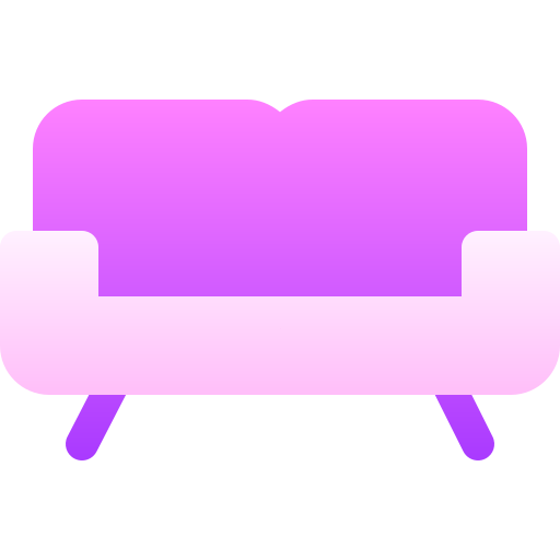 couch Basic Gradient Gradient icon