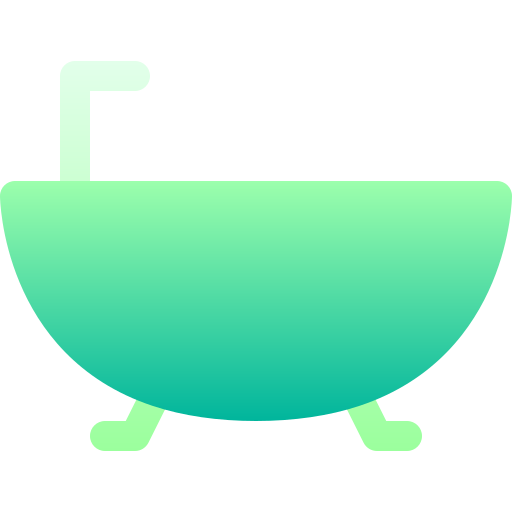 badewanne Basic Gradient Gradient icon