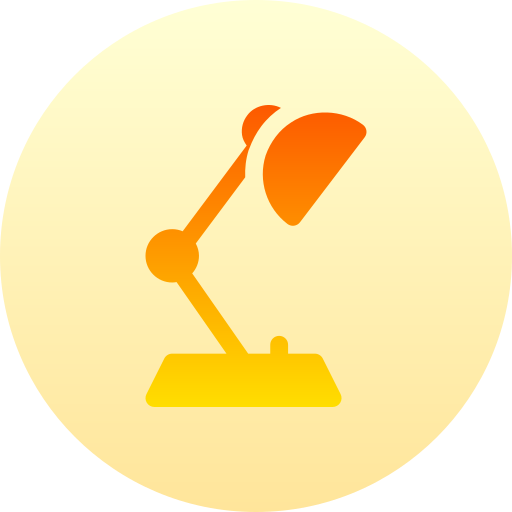 デスクランプ Basic Gradient Circular icon