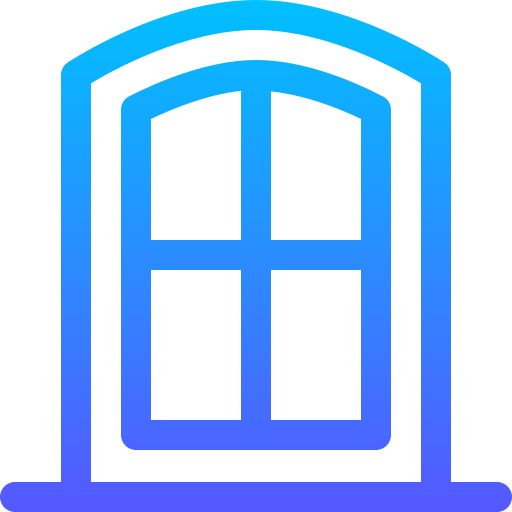 ventana Basic Gradient Lineal color icono