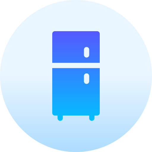 kühlschrank Basic Gradient Circular icon