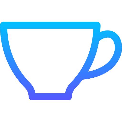 Mug Basic Gradient Lineal color icon