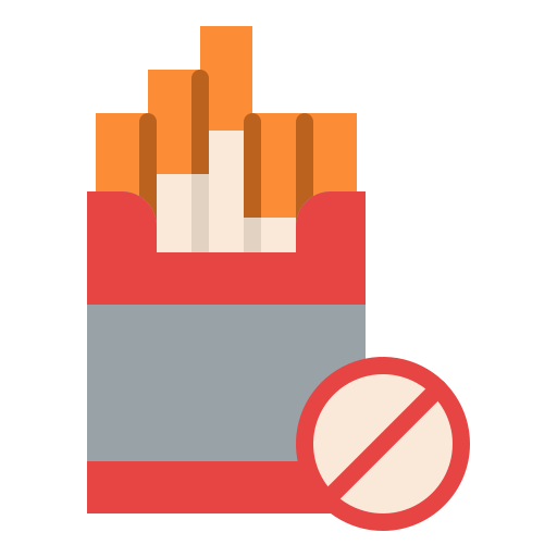zakaz palenia papierosów Iconixar Flat ikona