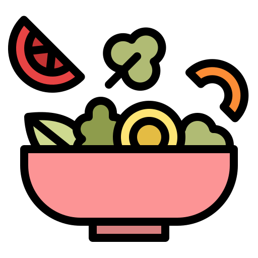 salade Iconixar Lineal Color icoon
