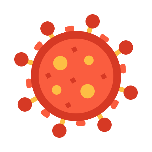Virus Linector Flat icon