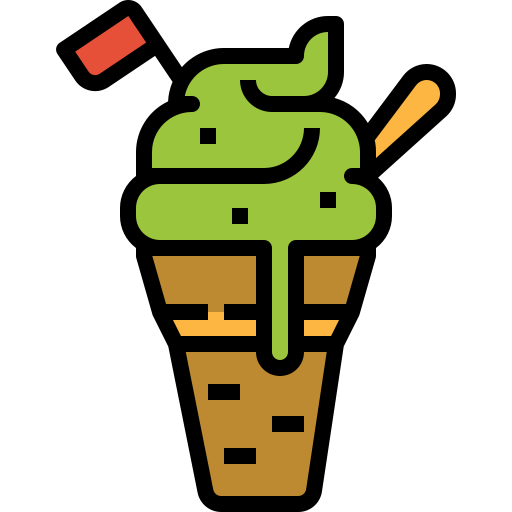 helado Linector Lineal Color icono