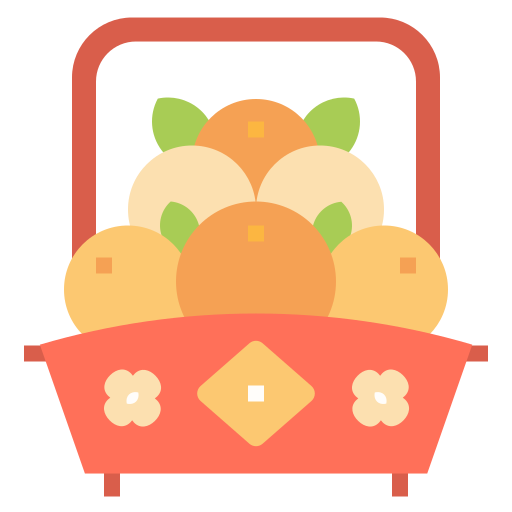 pomarańczowy Linector Flat ikona