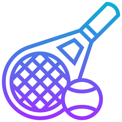 Racket Meticulous Gradient icon