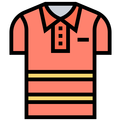 Polo shirt Meticulous Lineal Color icon