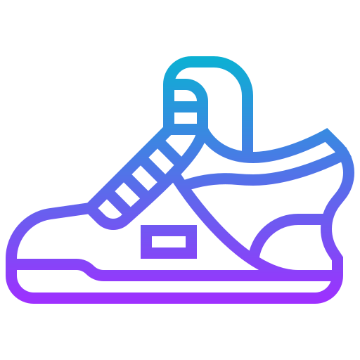 Sneakers Meticulous Gradient icon