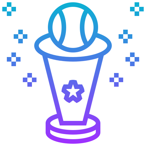 trofeo Meticulous Gradient icono