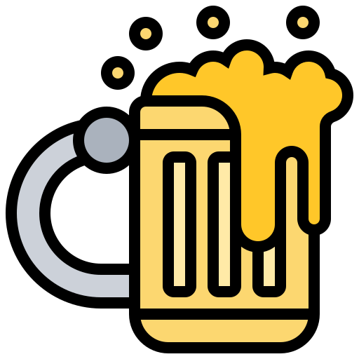 ビール Meticulous Lineal Color icon
