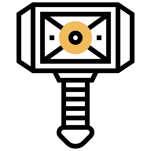 martello Meticulous Yellow shadow icona
