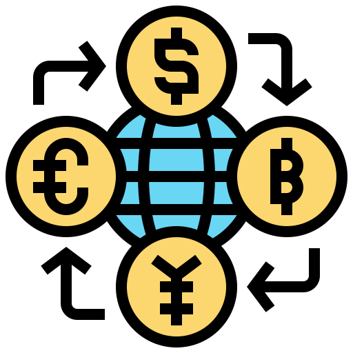 Money exchange Meticulous Lineal Color icon