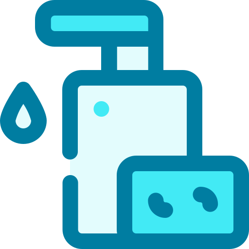 Hand washing Generic Blue icon