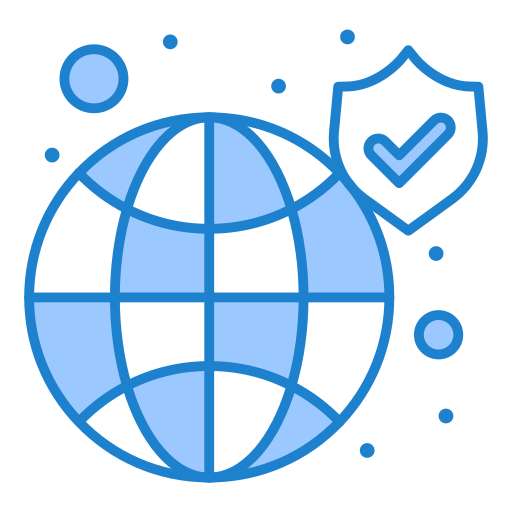 globaler schutz Generic Blue icon